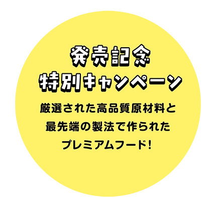 発売記念 特別キャンペーン